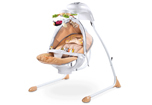 Электронные качели Caretero Bugies бежевые
