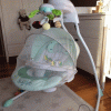 Электронные качели Caretero Bugies мятные