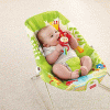 Шезлонг «Веселые обезьянки из тропического леса»  Fisher-Price
