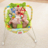 Шезлонг «Веселые обезьянки из тропического леса»  Fisher-Price